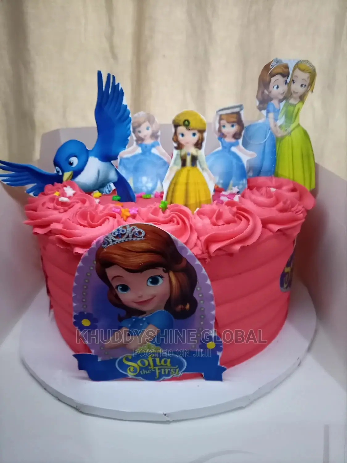 Birthday Cake Whitish Golden Cakes Different Designs