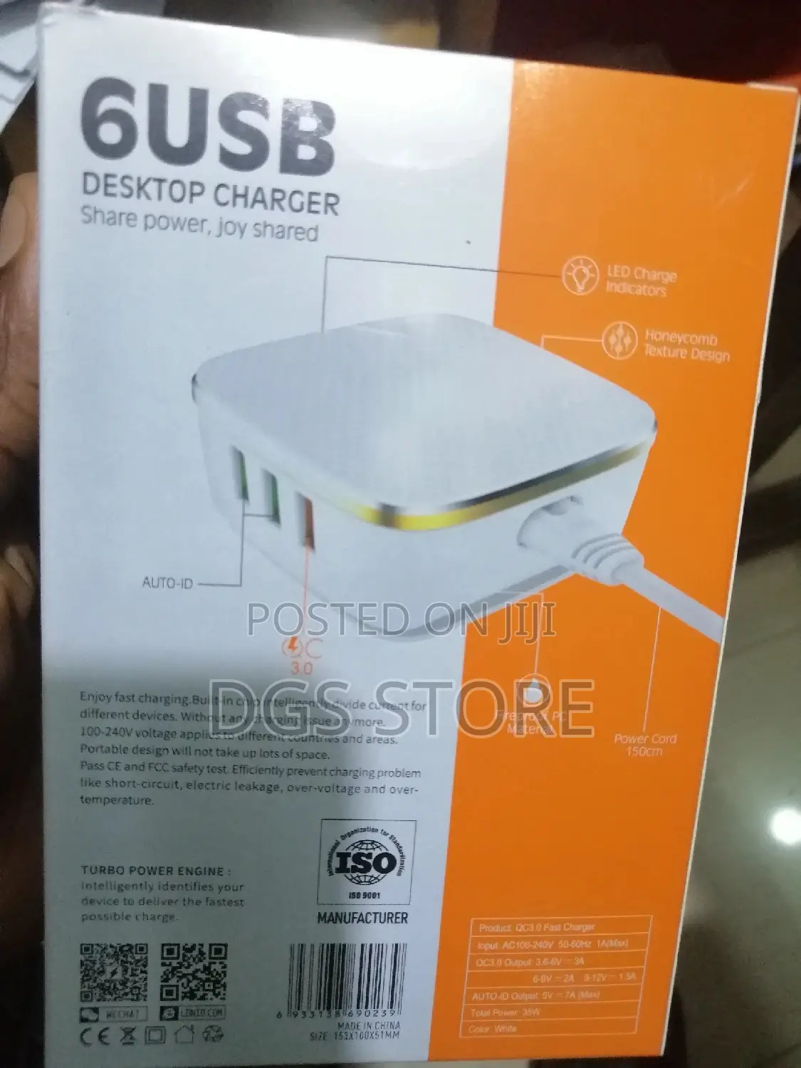 Ldnio 6 Usb Desktop Charger