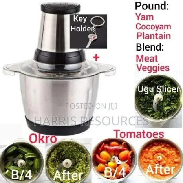 Multi-Purpose Food Processor/ Yam Pounder /Blender-2l