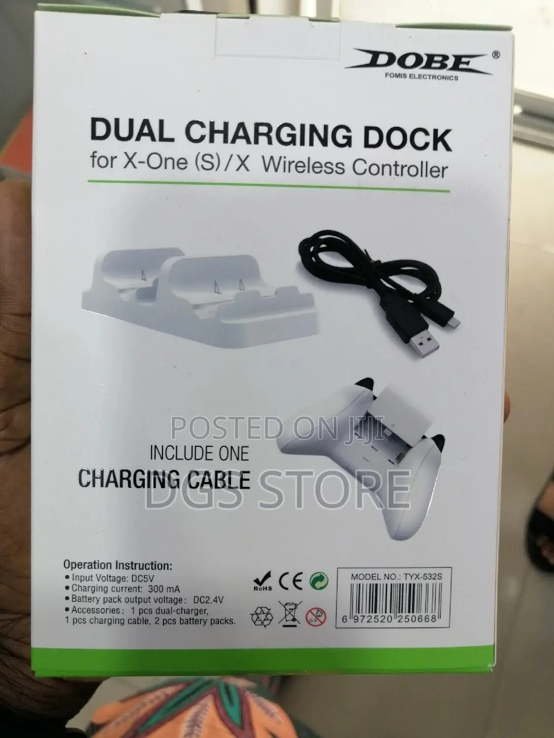 Dobe Dual Charging Dock for Xbox S/X Wireless Controller