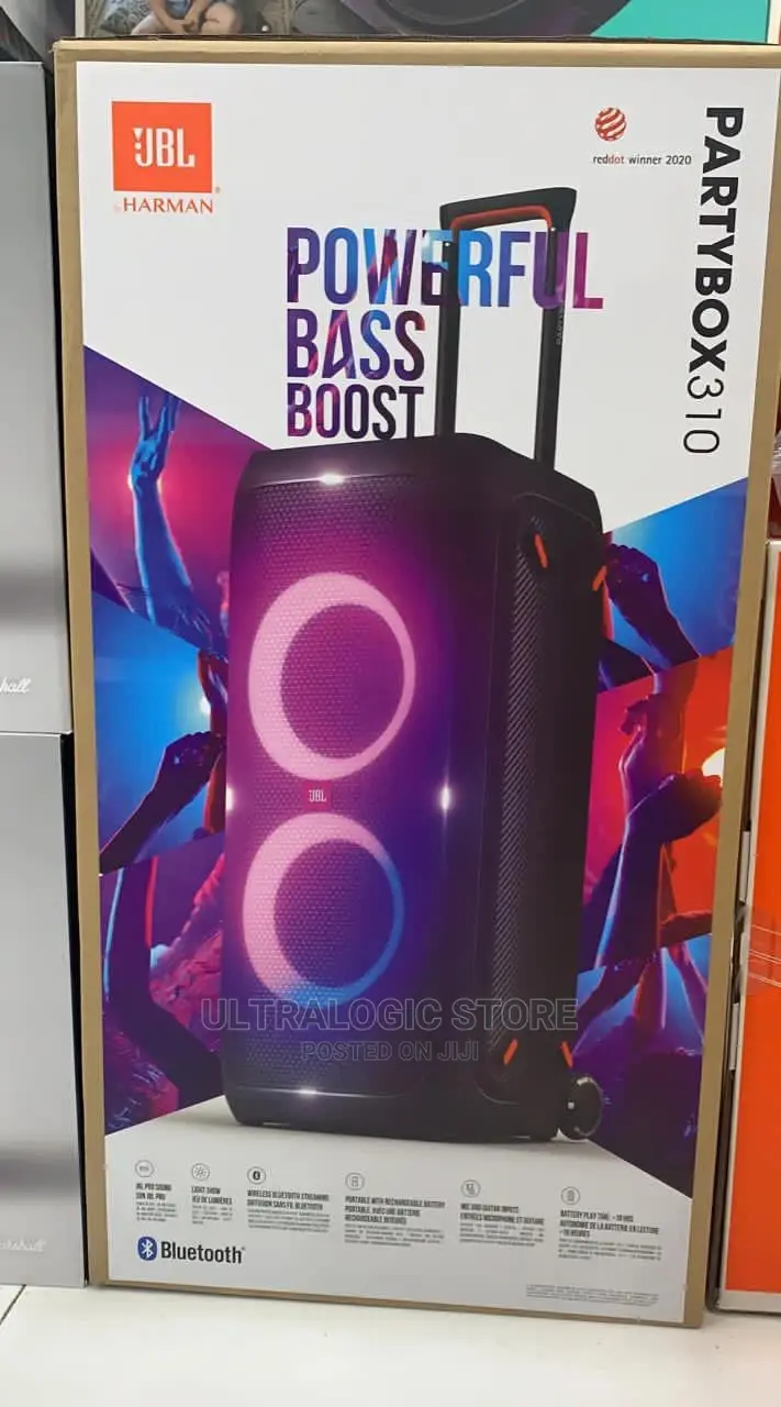 JBL Partybox 310 Portable Speaker With Party Lights