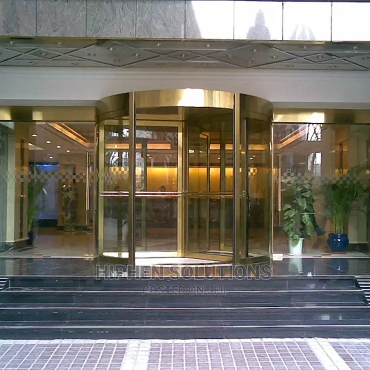 Automatic / Manual Revolving Rotation Door