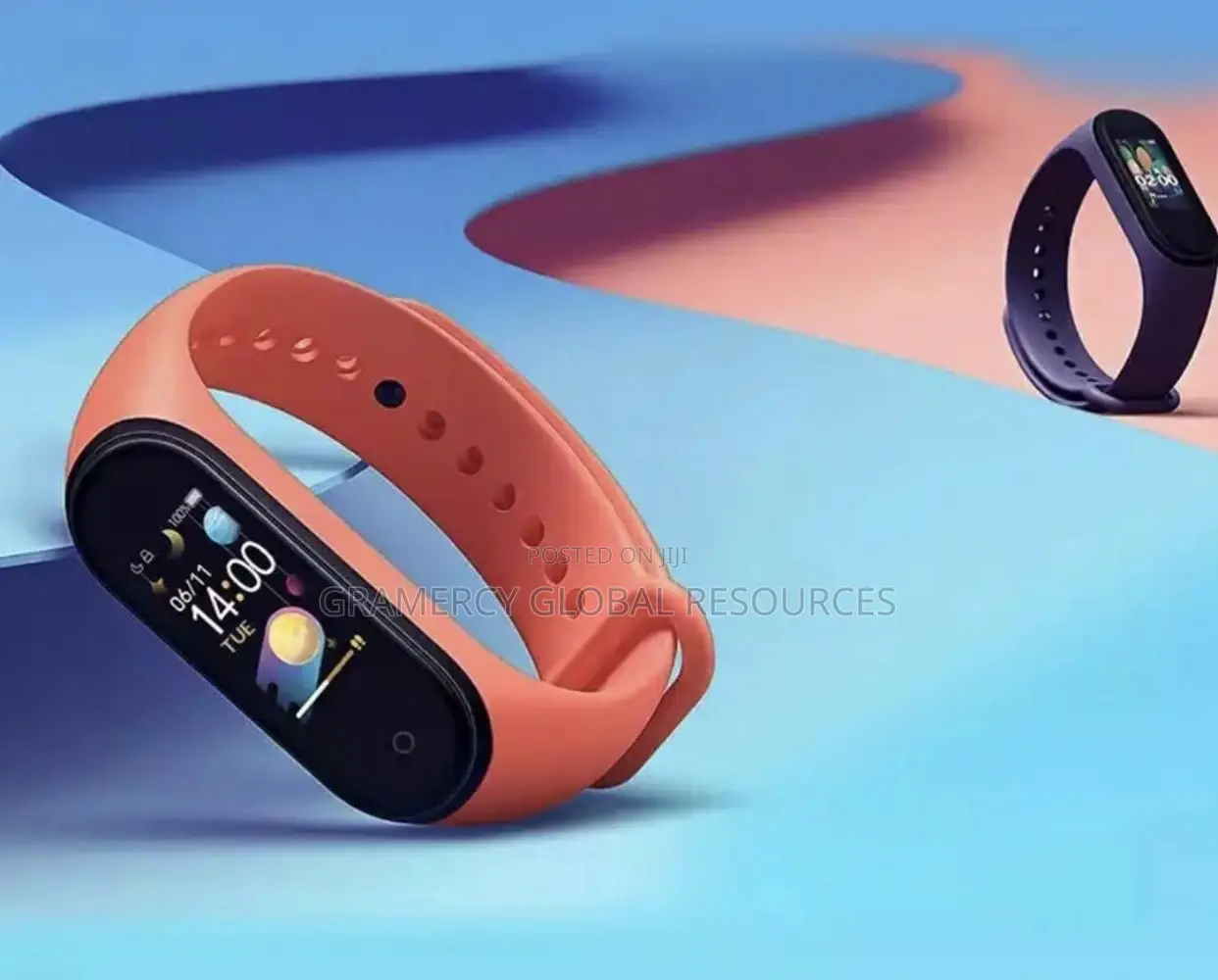 M5 Bluetooth Smart Bracelet Waterproof Heart Rate Watch