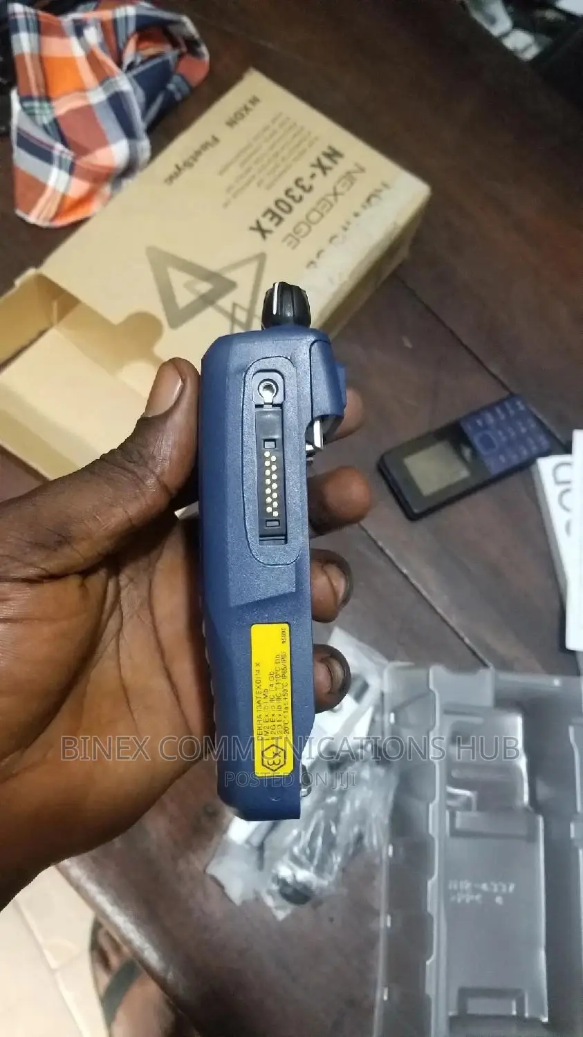 Original Kenwood NX-330EX Intrinsically Safe Walkie-Talkie