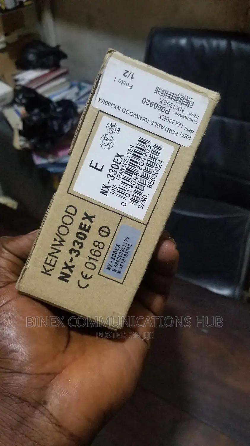 Original Kenwood NX-330EX Intrinsically Safe Walkie-Talkie