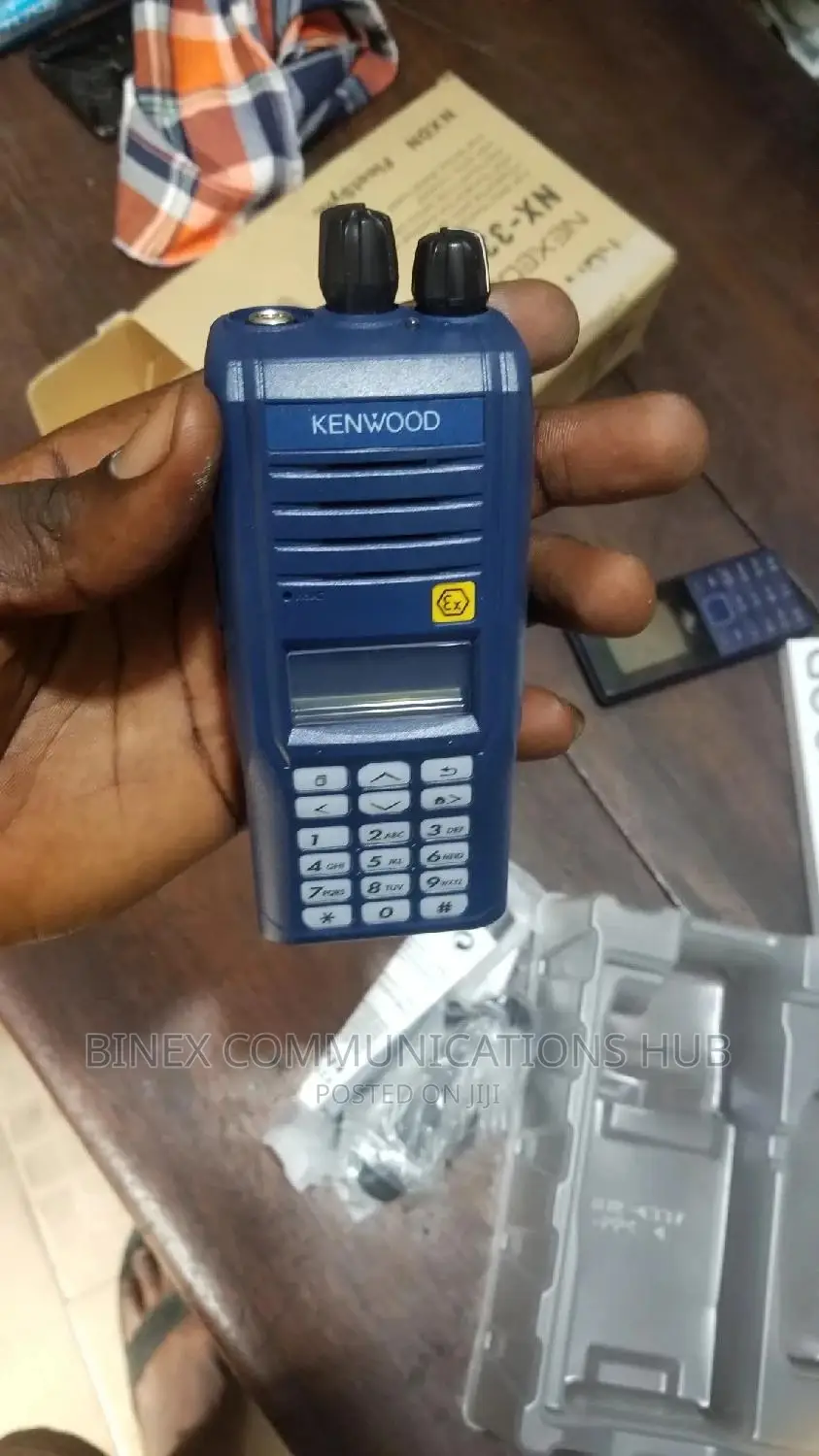 Original Kenwood NX-330EX Intrinsically Safe Walkie-Talkie