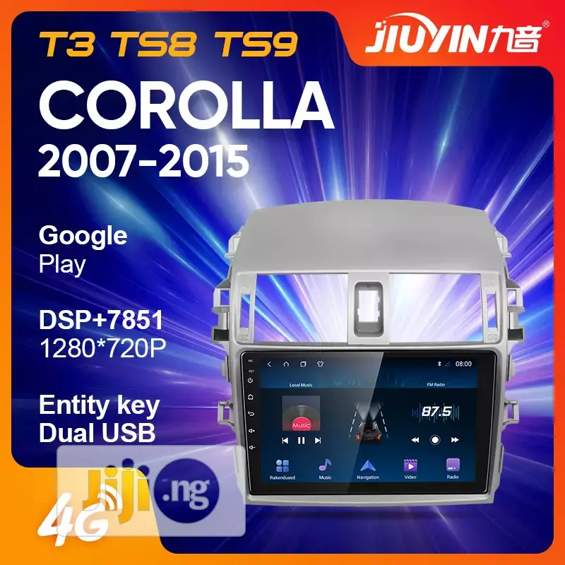 Android Screen Touch for Toyota Corolla 2003-06 2007-2015