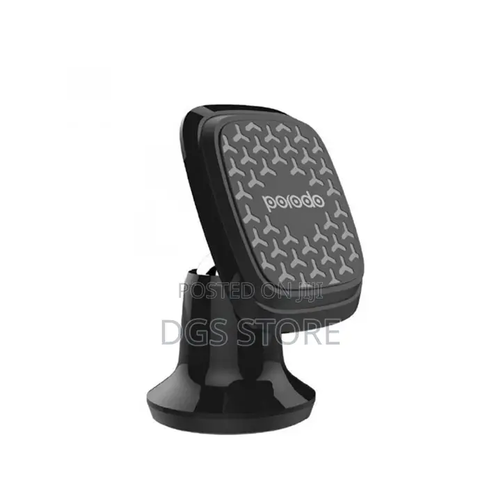 Porodo Aluminum Alloy Dash Mount Highly Magnetic Silicone