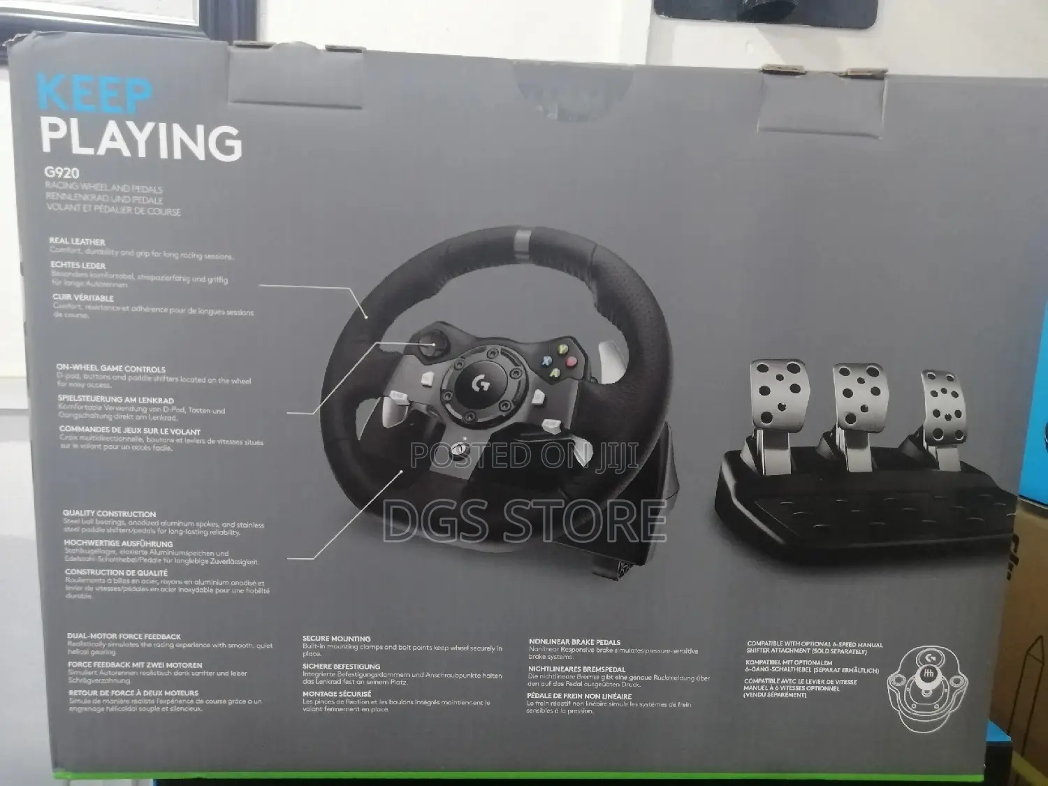 Logitech G920 Driving Force for Xbox Series X, S Etc