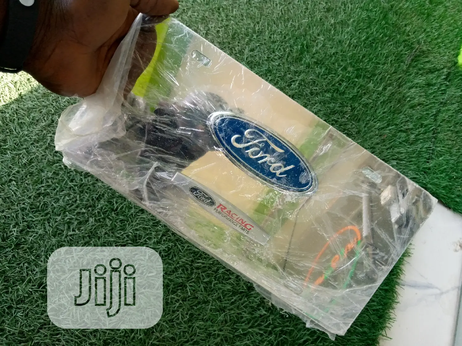 Steel Ford Logo Plate Number