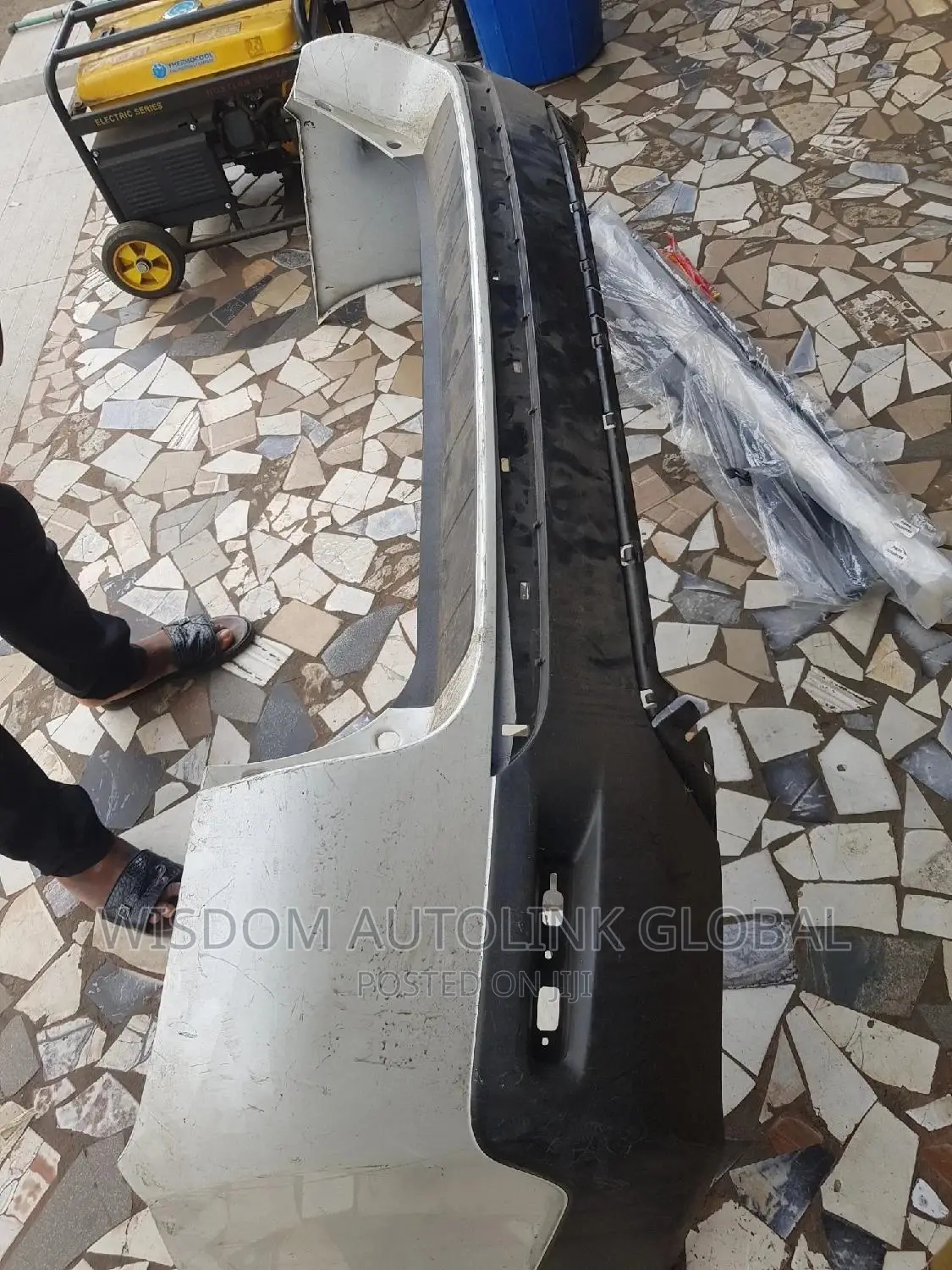 Rear Bumper for Toyota Highlander 2012, 2013, 2014