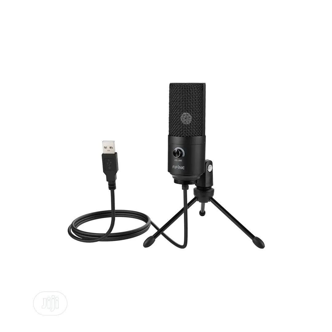 Fifine Metal K669b Condenser Usb Microphone