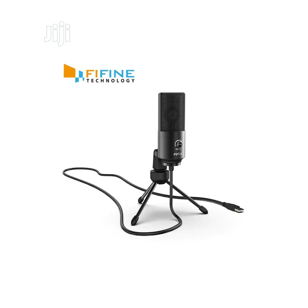 Fifine Metal K669b Condenser Usb Microphone