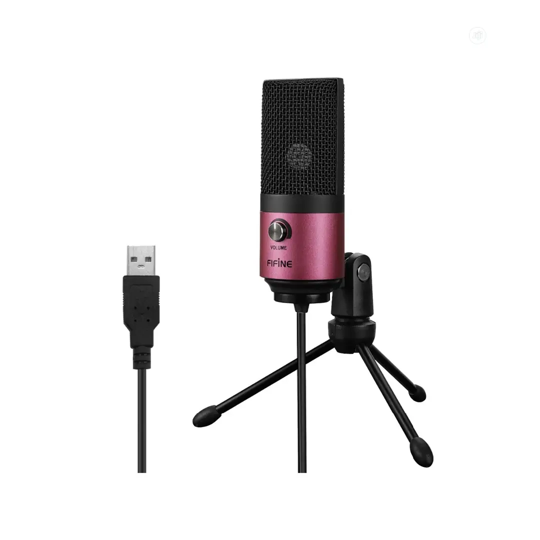 Fifine Metal K669b Condenser Usb Microphone