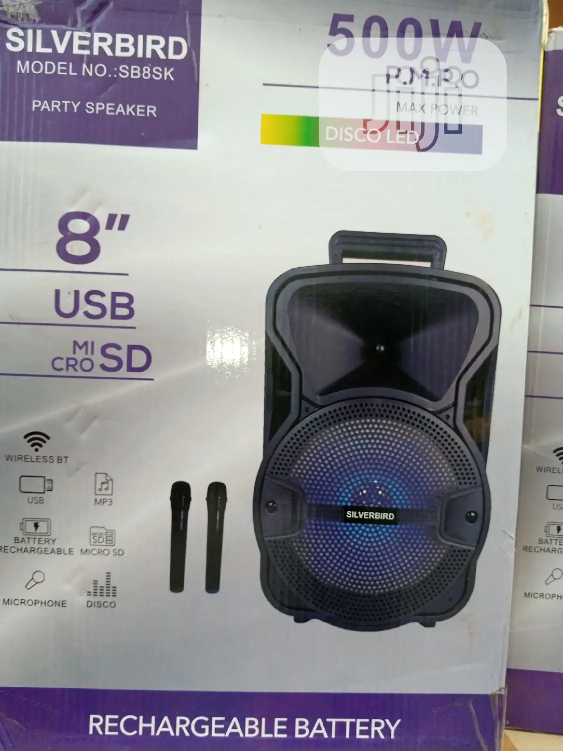 Silverbird 8inches Pa System