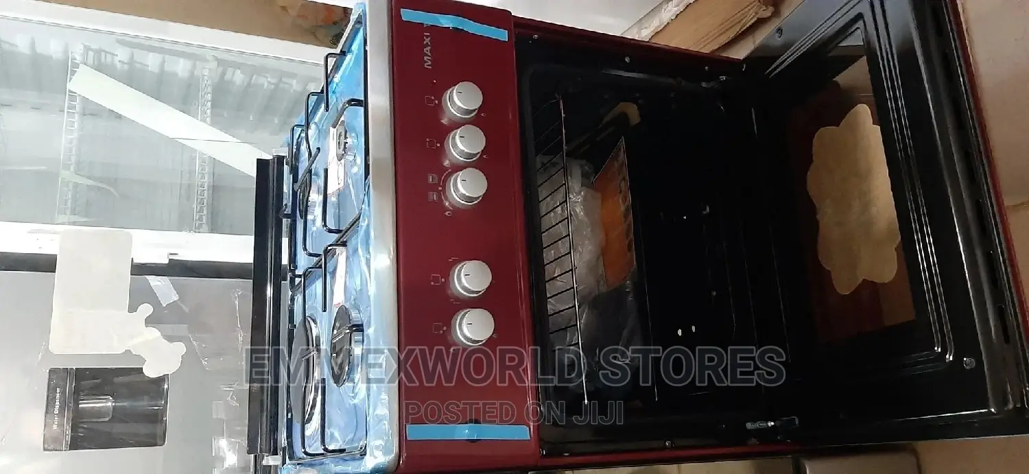 Maxi Standing Cooker 60*60(Red Inox)