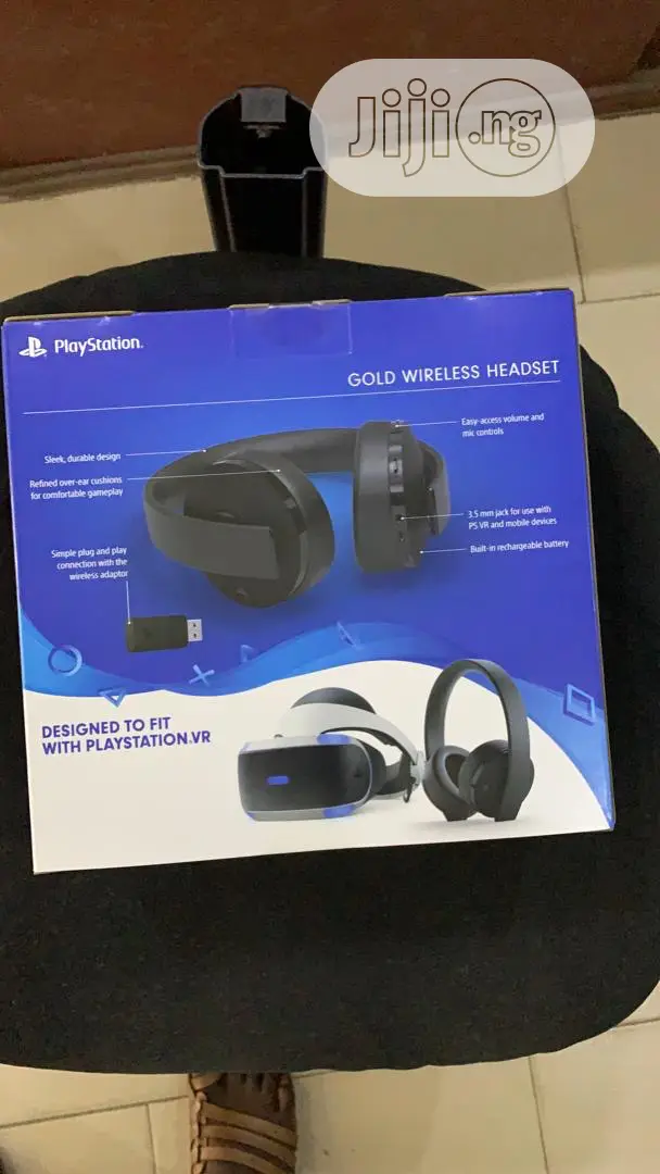 Playstation Gold Wireless Headsets