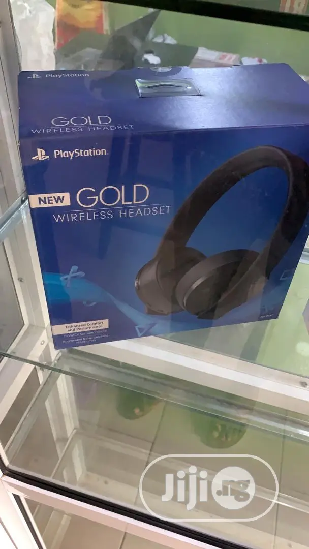 Playstation Gold Wireless Headsets