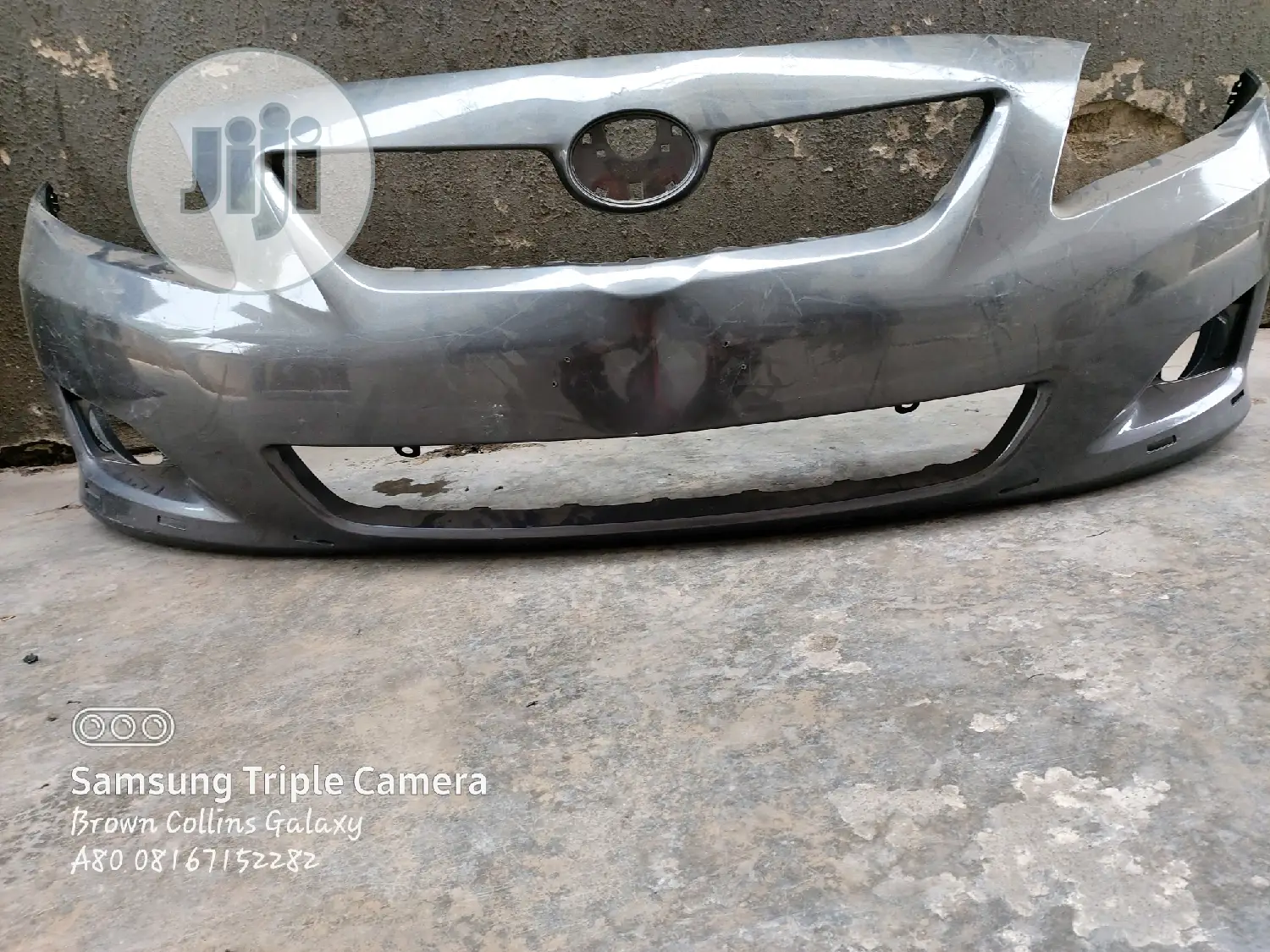 Front Bumper Corolla 2007 to 2009 Sport