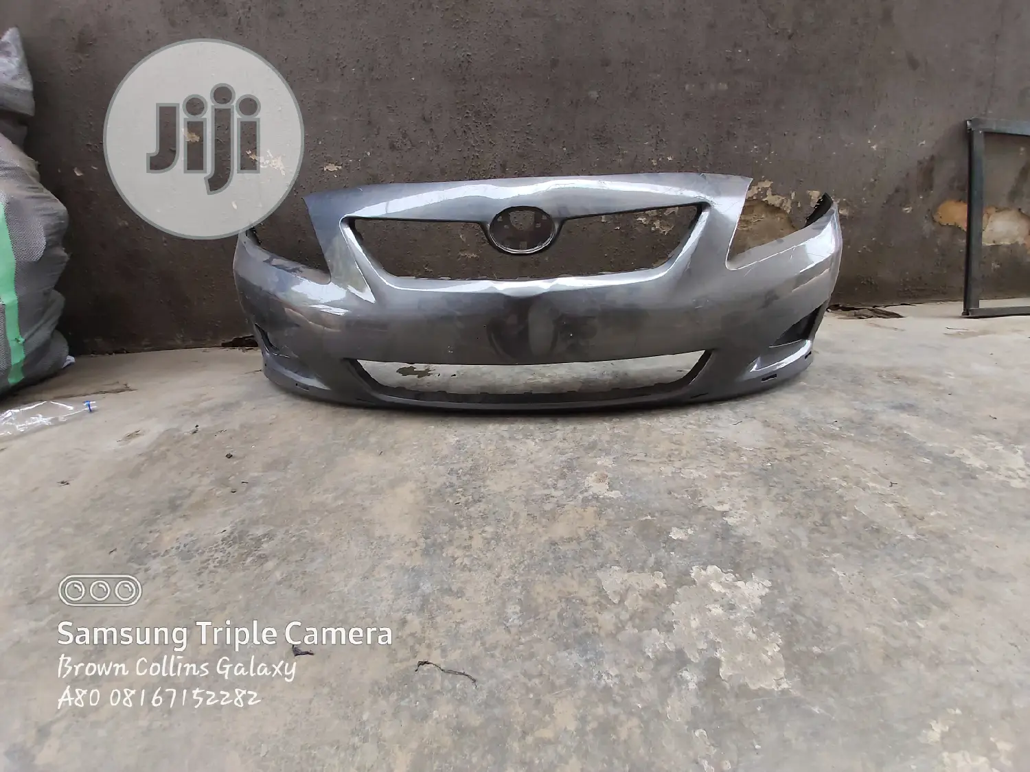 Front Bumper Corolla 2007 to 2009 Sport