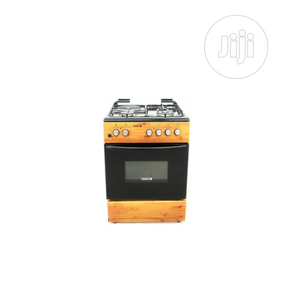 Scanfrost Gas Cooker - SFCK6312NG WOOD