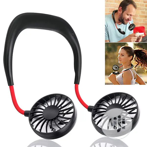 Portable Hand Free Neck Wearable Sport Fan