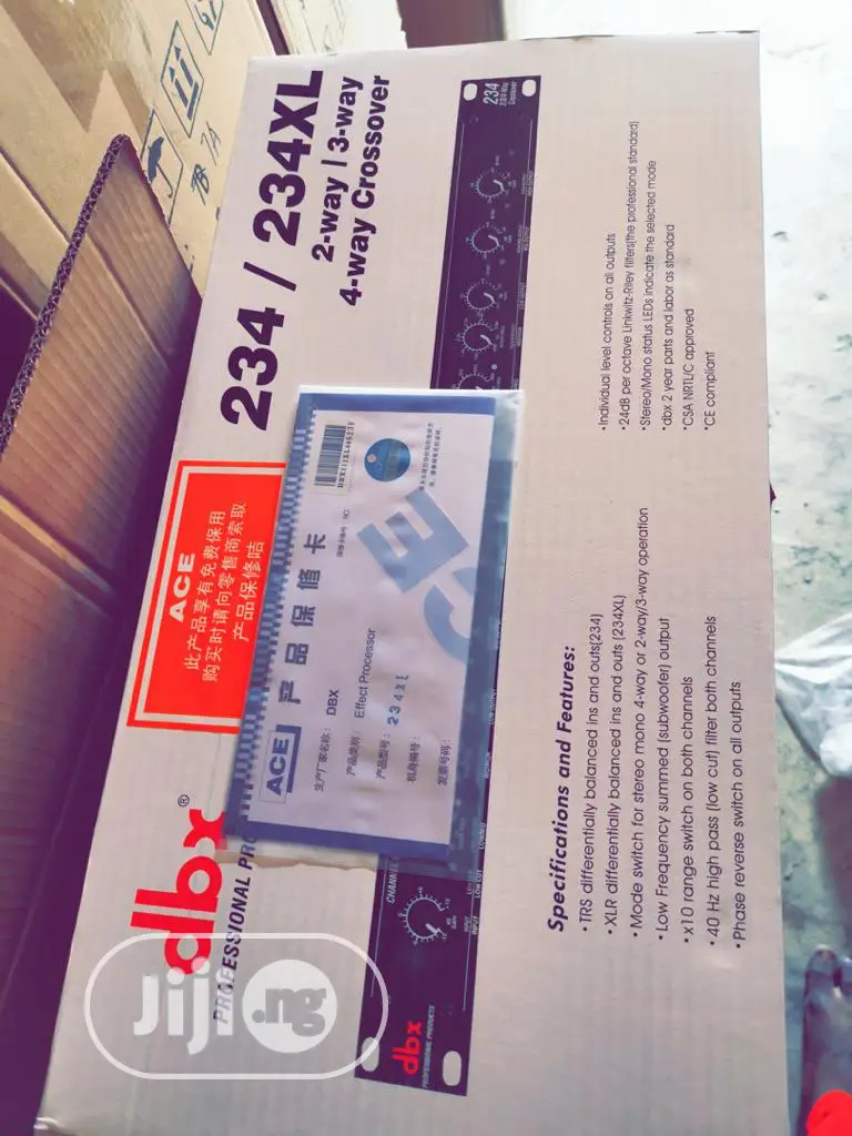 Dbx Crossover 234xl