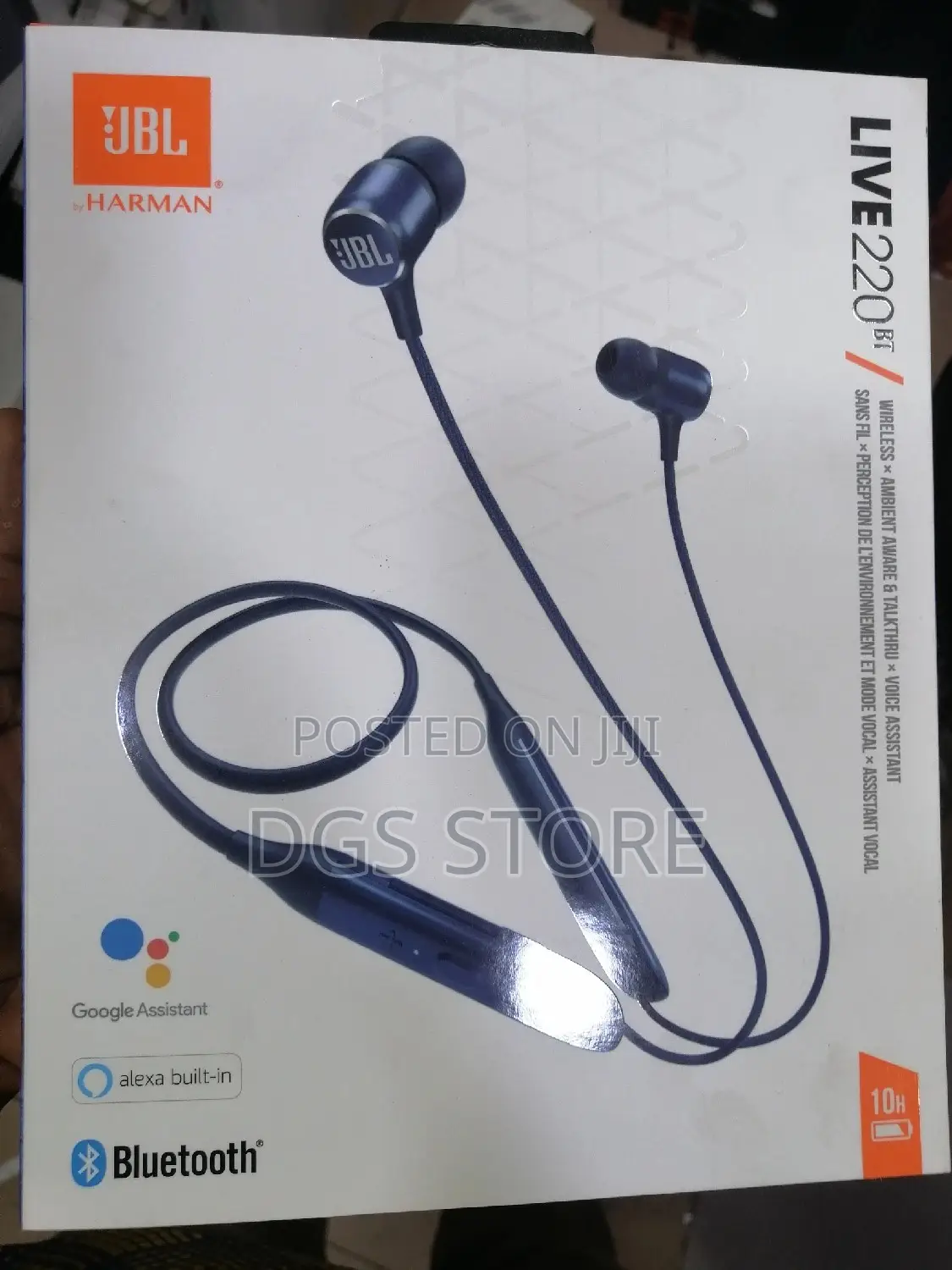 JBL Live 220BT Bluetooth Neckband