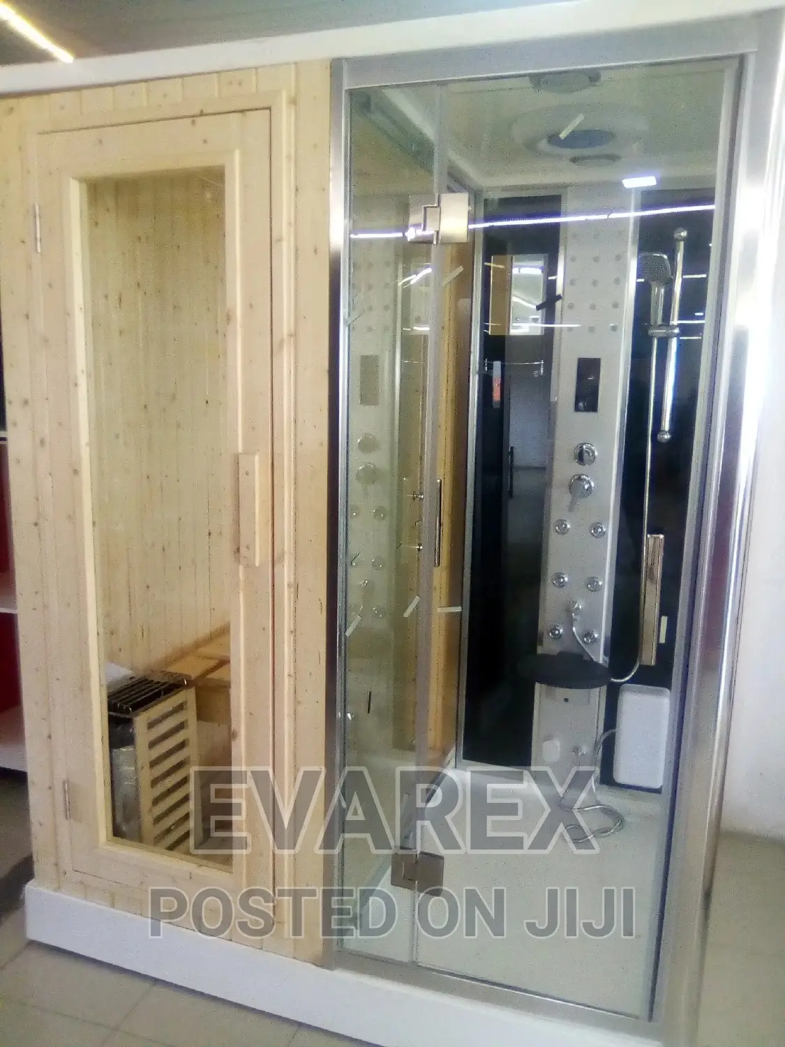 High Quality, Luxury Sauna With Steam Shower Room.