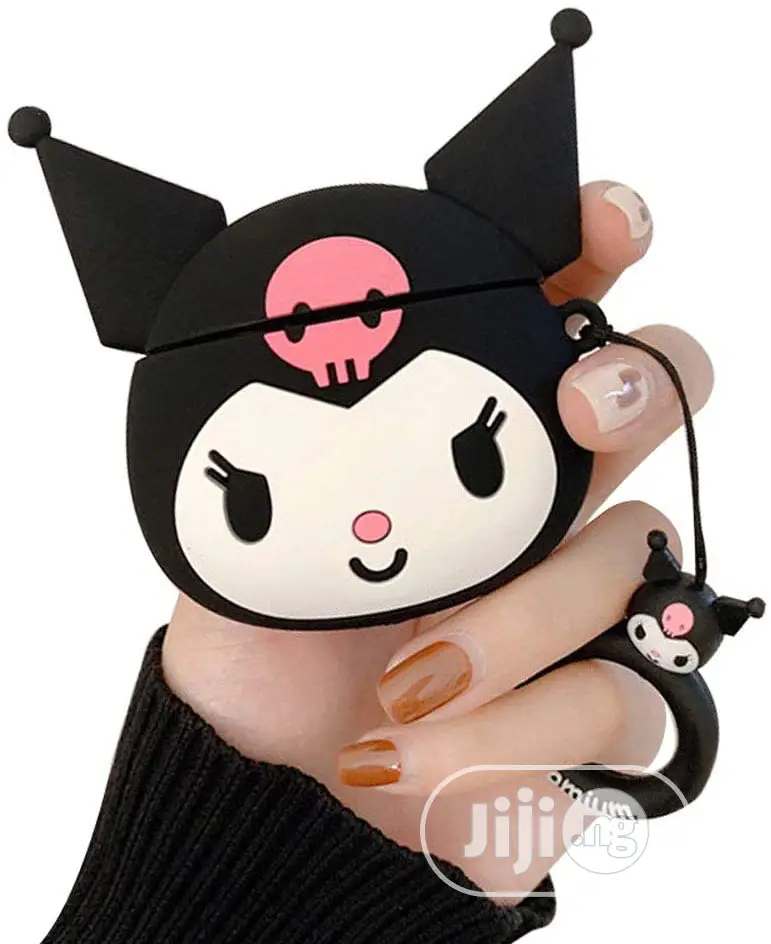 Kuromi Cute 3D Cartoon Silicone Protective Cover For Airpod