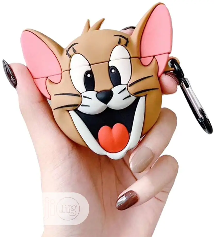 Jerry Cute 3D Cartoon Silicone Protective Airpod 1&2 Cover