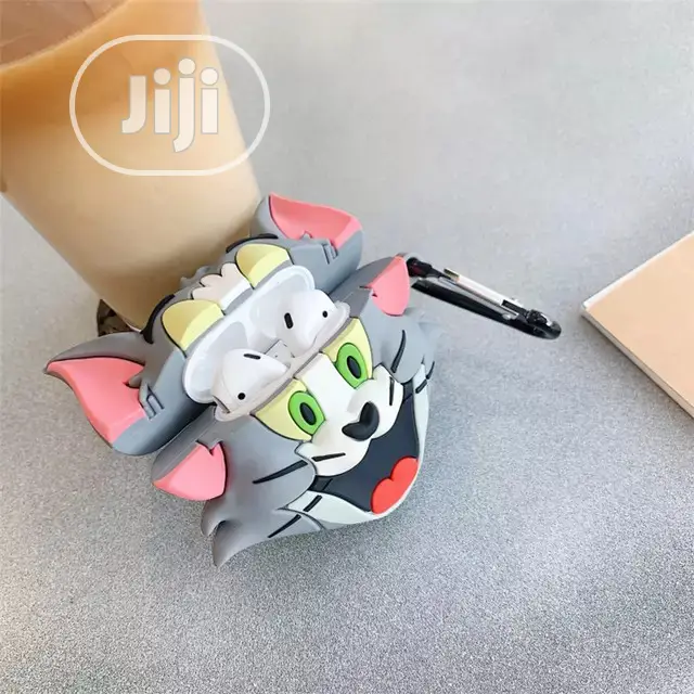 Jerry Cute 3D Cartoon Silicone Protective Airpod 1&2 Cover