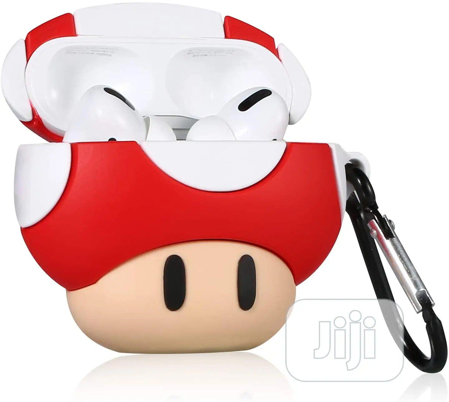 Mushroom Cute 3D Cartoon Silicone Protective Airpod Cover