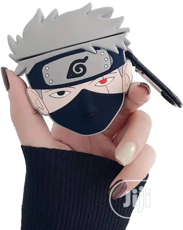 Naruto Kakashi Silicone Protective Airpod 1&2 Cover Case