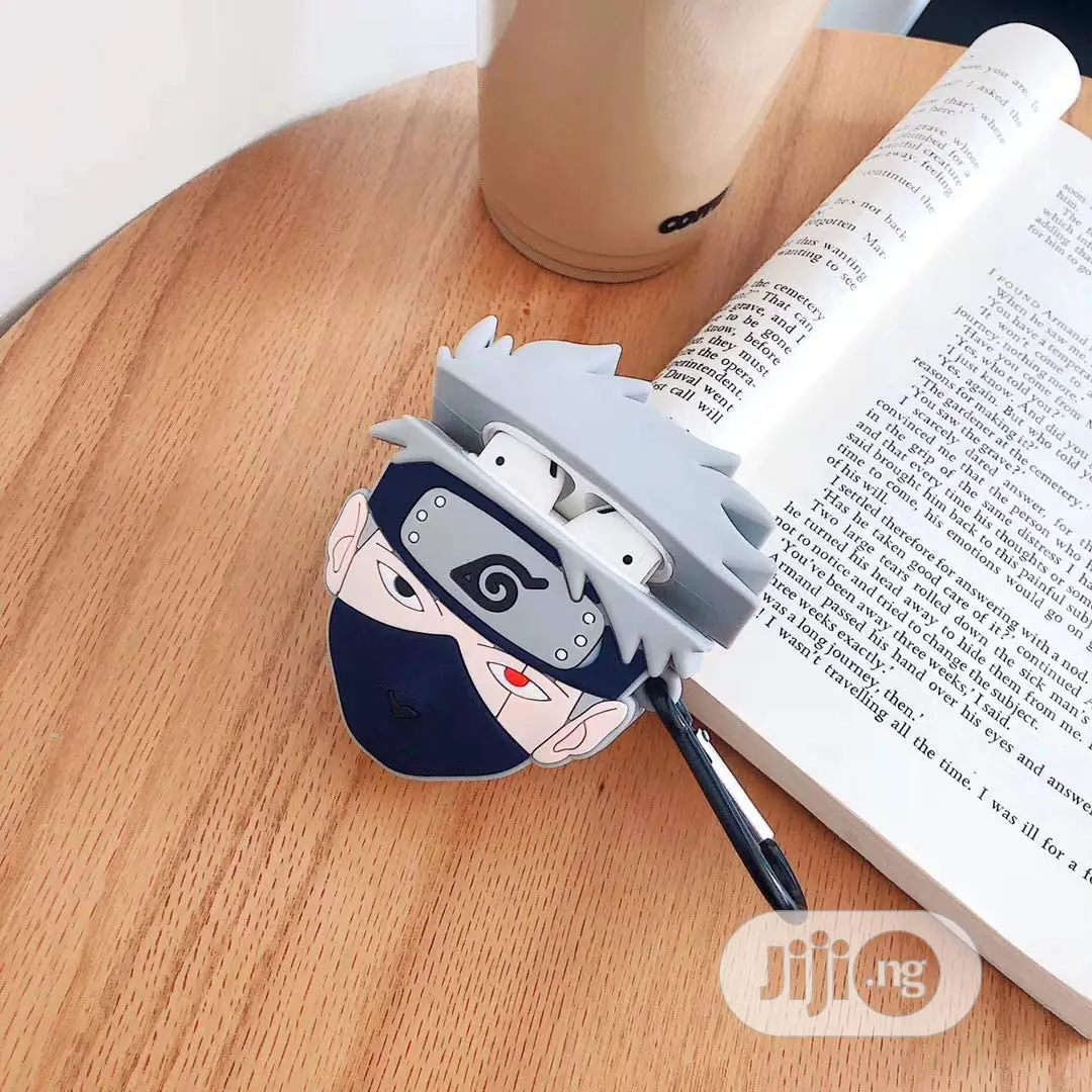 Naruto Kakashi Silicone Protective Airpod 1&2 Cover Case