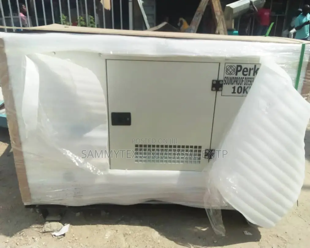 Perkins 10kva Sound Proof Diesel Generator With 2yrs Warrnty