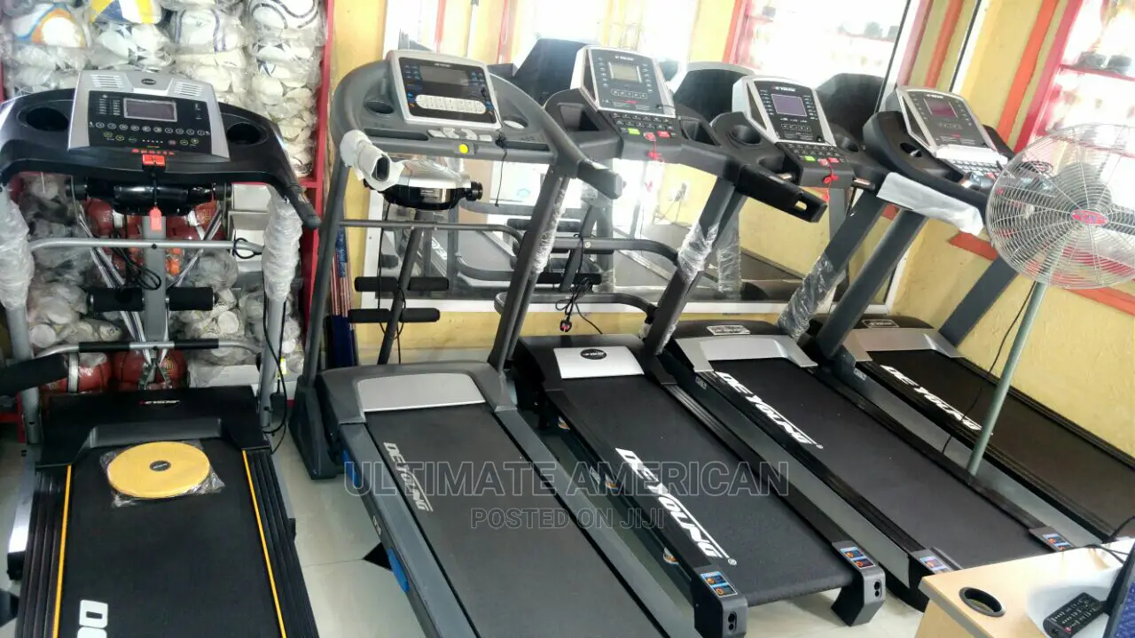 New Imported 6.5hp Treadmill Heavy Duty Commercial, Mp3, Usb