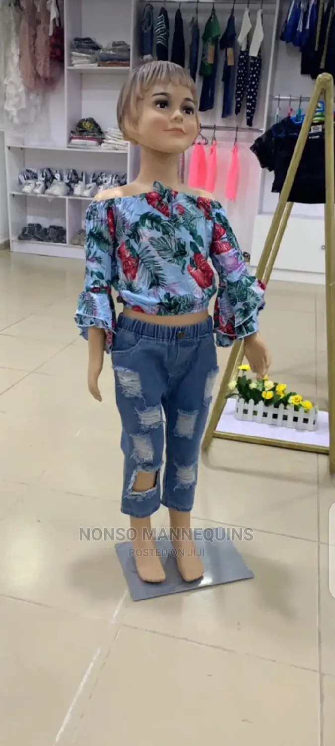 Age 3 to 5 Years Brown Colour Mannequins for Kids