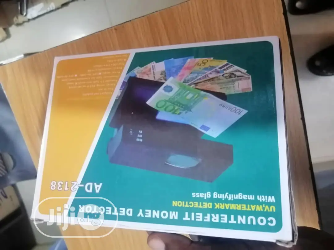 FAKE Money Detector AD-2138 Counterfeit Money Detector