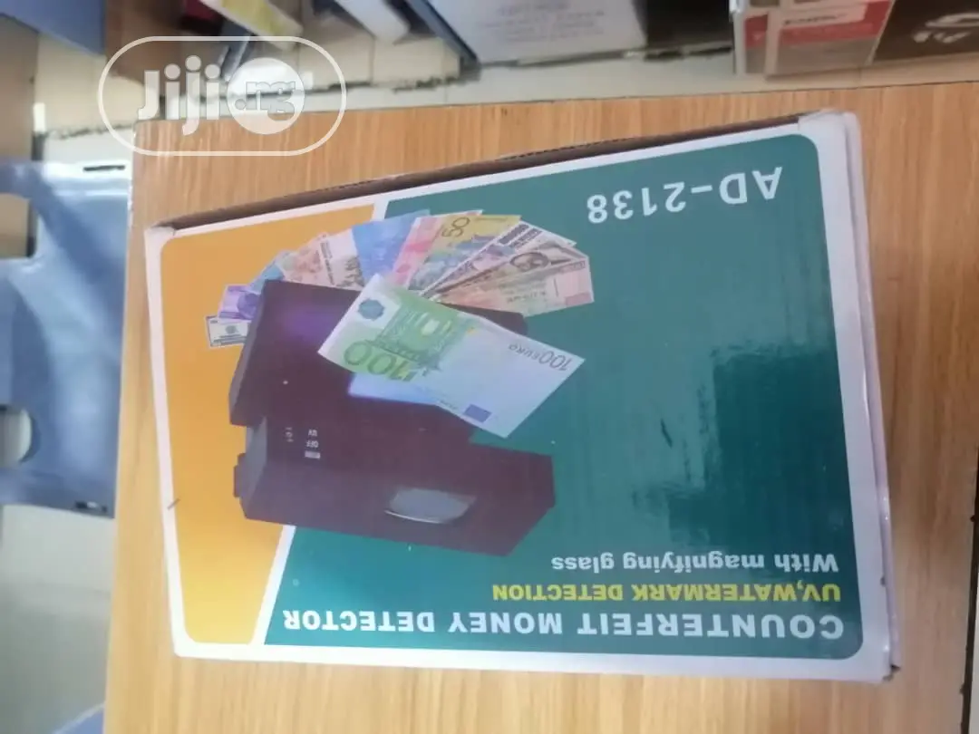 FAKE Money Detector AD-2138 Counterfeit Money Detector