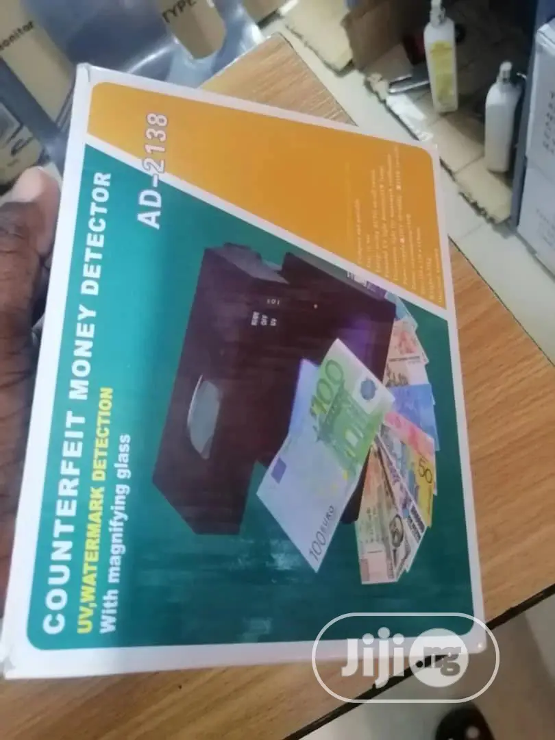 FAKE Money Detector AD-2138 Counterfeit Money Detector