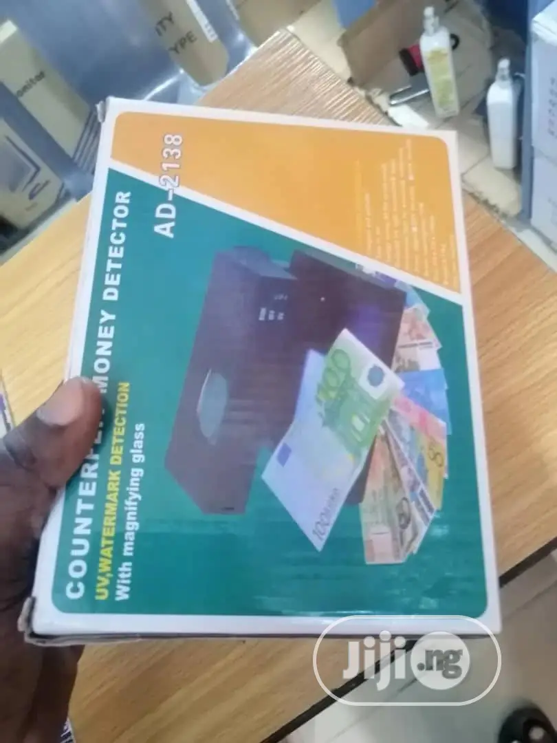 FAKE Money Detector AD-2138 Counterfeit Money Detector