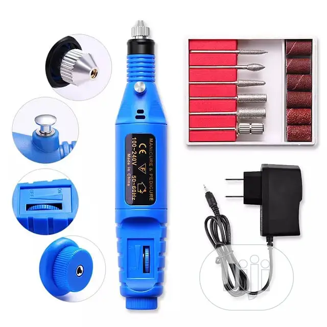 Electric Nail Polisher Filer and Grinder Machine