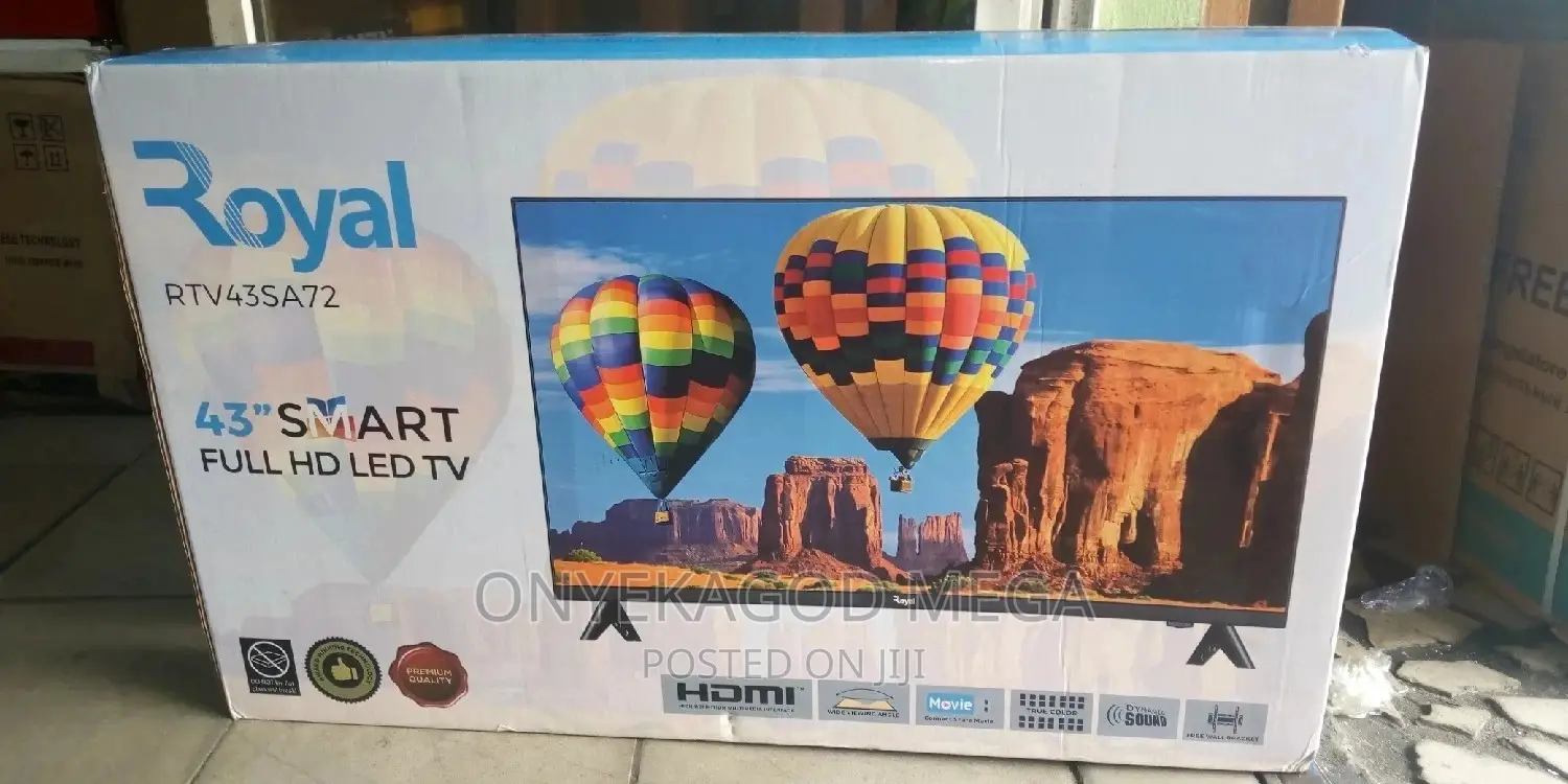 Royal Smart Television 43" With Bluetooth