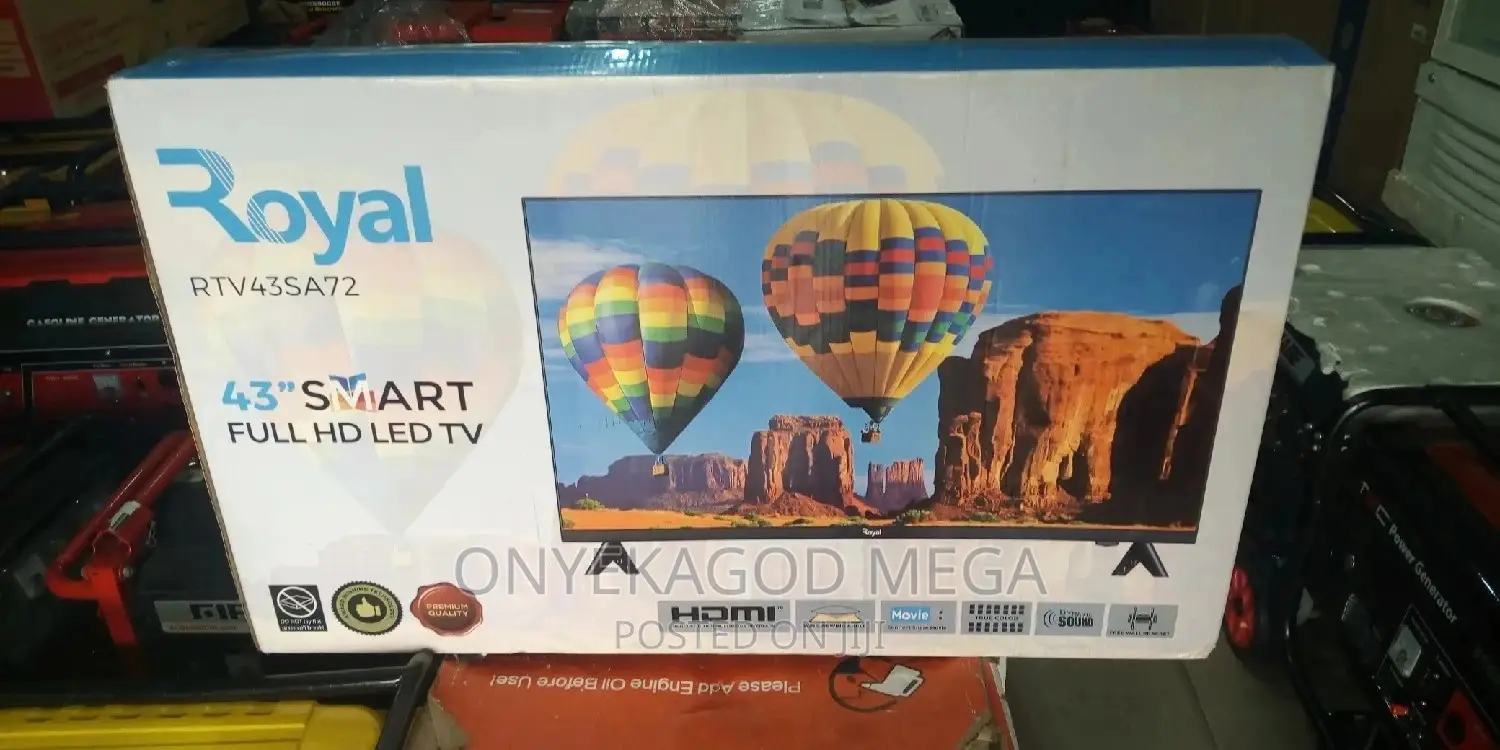 Royal Smart Television 43" With Bluetooth