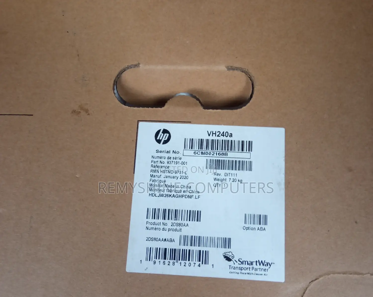 Hp Vh240a Inches Monitor
