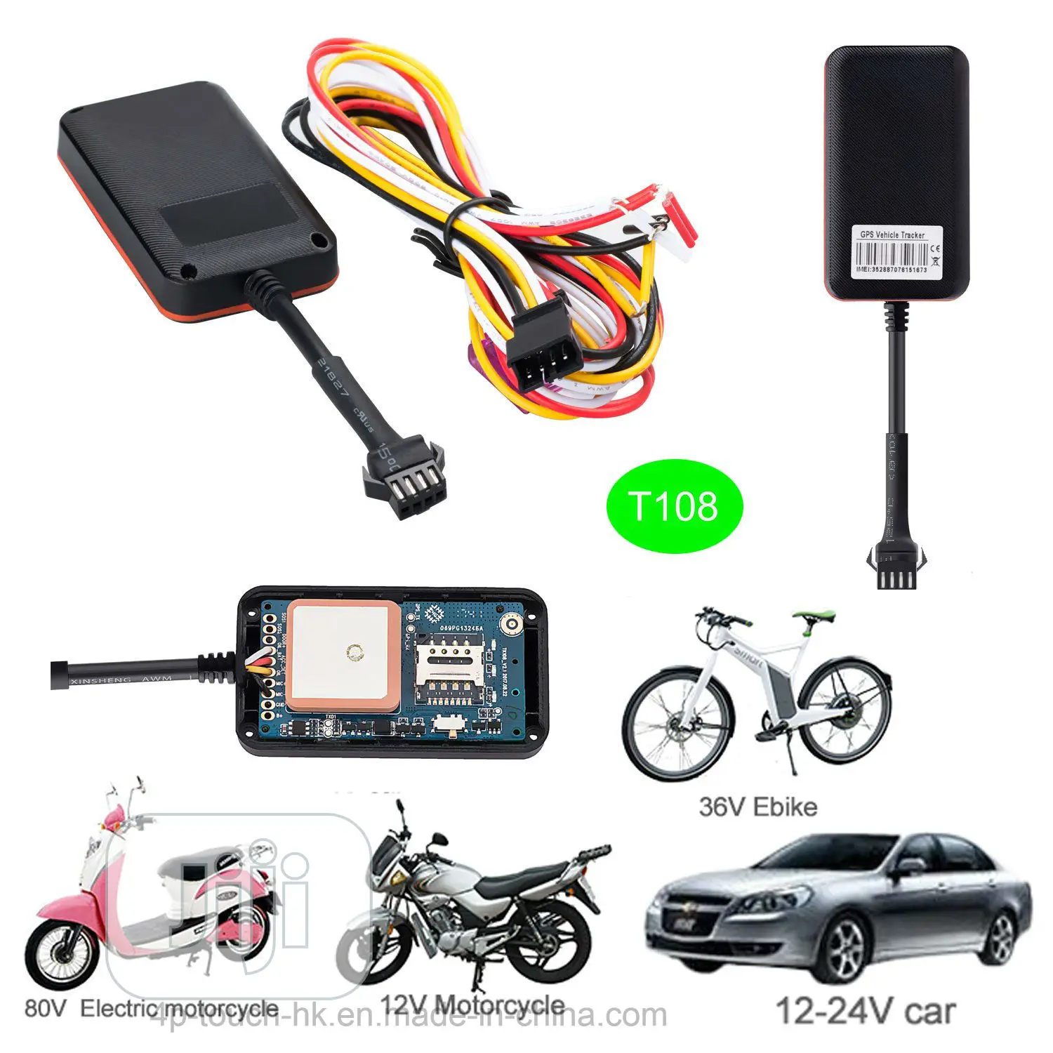 GPS Tracking Device For Bikes And Vehicles
