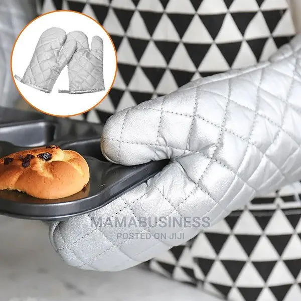 Silver Coated Cloth Oven Glove