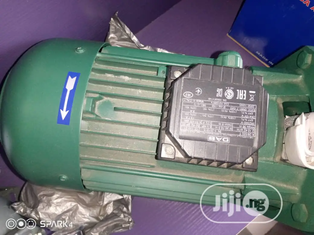 5.5hp Pump Surface Pump Dab Italian 4kw