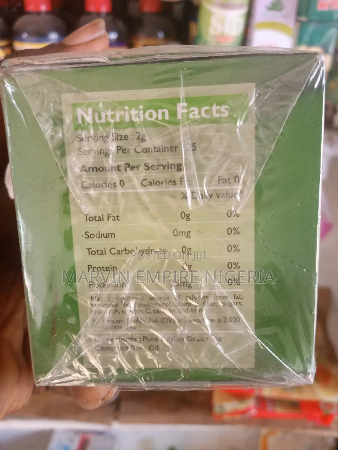Heladiv Green Tea Cinnamon for All Infections Total Being